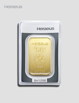 50g Goldbarren