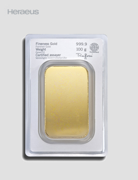 100g Goldbarren