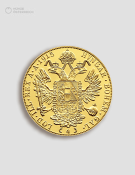 4 Dukaten Gold – Neuprägung – Münze Österreich